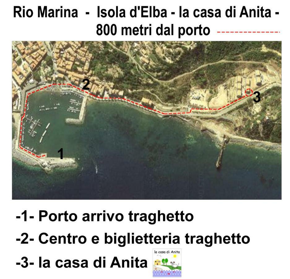 Villa La Casa Di Anita Rio Marina Exterior foto